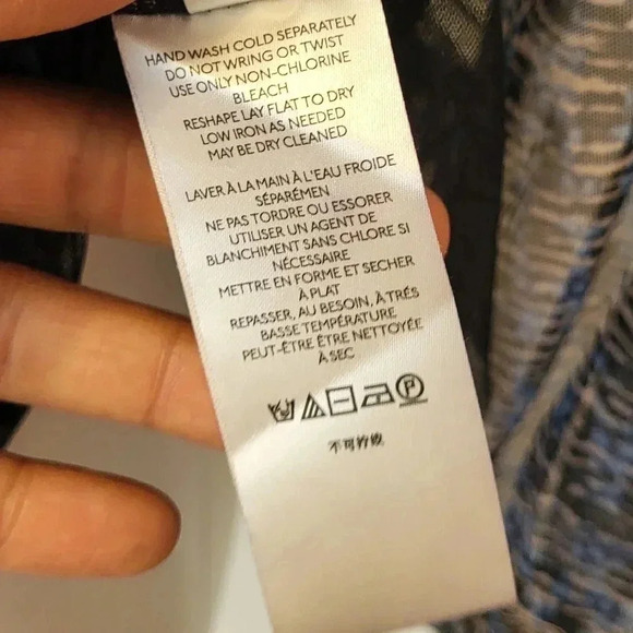 Anthropologie Gretchen Smocked Tunic Silhouette Semi Sheer Pullover Top(S) - Picture 9 of 10